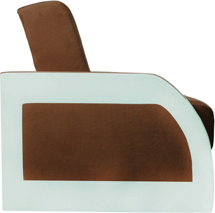 Диван-книжка Феникс, 140х190, велюр коричневый