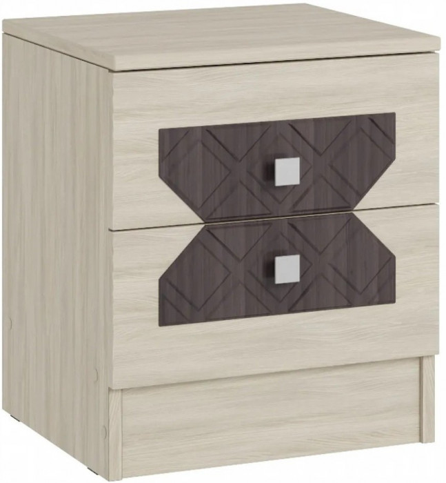 Николь Тумба прикроватная, Венге/Лиственница светлая