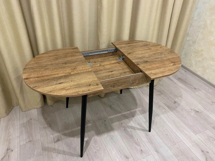 Обеденная группа Стиль-1 / Стул Х 4 шт. / Дуб Веллингтон/черный / бид 27