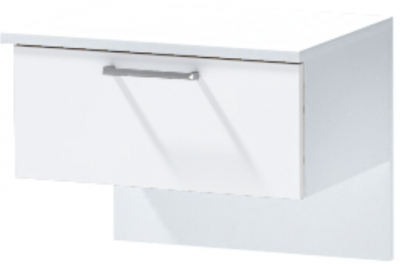 Тумба приставная "Иннэс-7", Белый