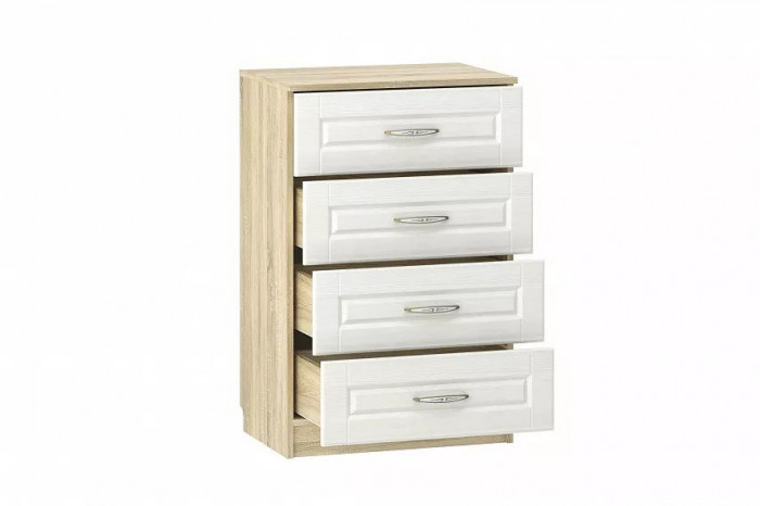 Гостиная Оливия 7 Дуб Сонома/белое дерево