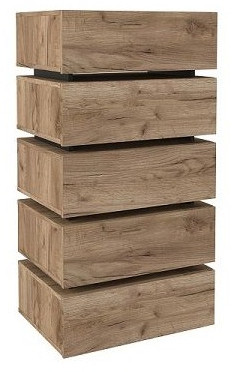 Комод высокий Nature 6, дуб табачный