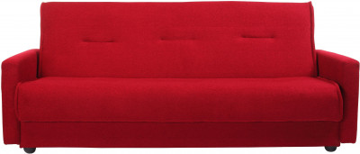 Диван-книжка Милан, 140х190, красный