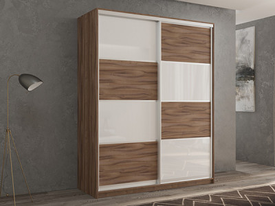 Шкаф-купе Кааппи 14 Орех Тьеполло 140х45х230 см