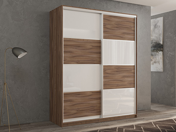 Шкаф-купе Кааппи 14 Орех Тьеполло 140х45х230 см