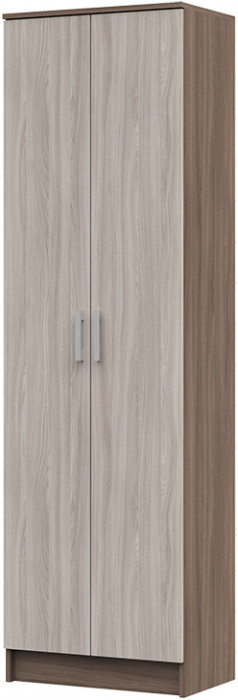 ШК-203 Машенька ЛДСП шкаф скалка (600*2020*380) шимо темный/шимо светлый