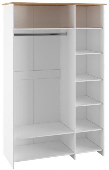 Шкаф трехстворчатый Теодора, Белый