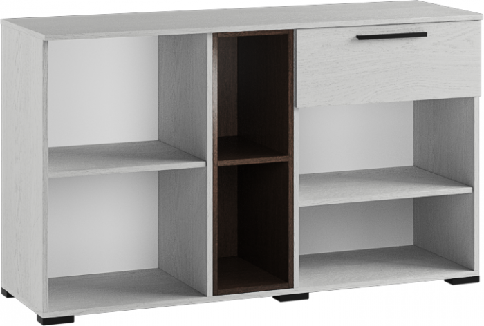 Модульная Спальня Модена, композиция 3, Ясень анкор светлый/Венге