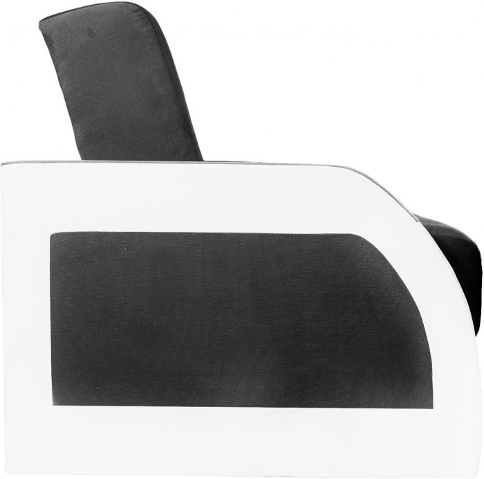 Диван-книжка Феникс, 140х190, велюр черный