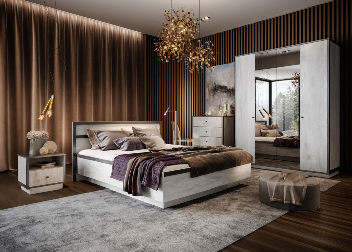 Кровать двуспальная 160х200 