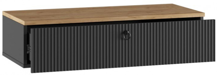 Консоль подвесная Ника, Эйхория, Графит