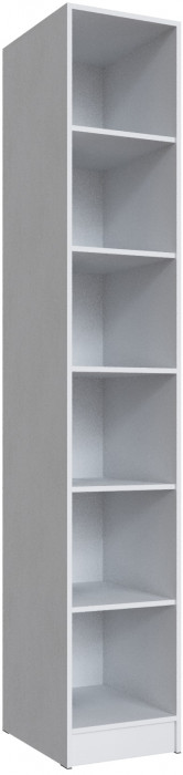 Шкаф Мадрид, композиция 11, Белый/Ателье светлое