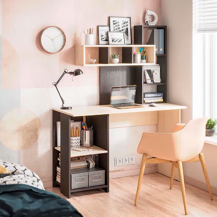 стол компьютерный Олимп венге/дуб атланта