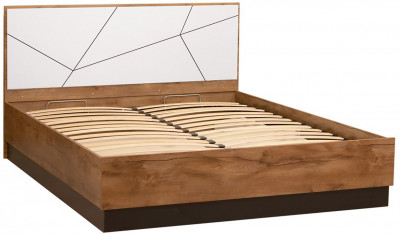 Кровать Гамма с подъемным механизмом 54.15 Таксония/Белый