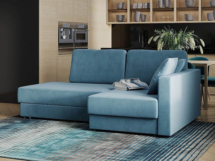 Диван угловой Бостон / Галакси лайт 22