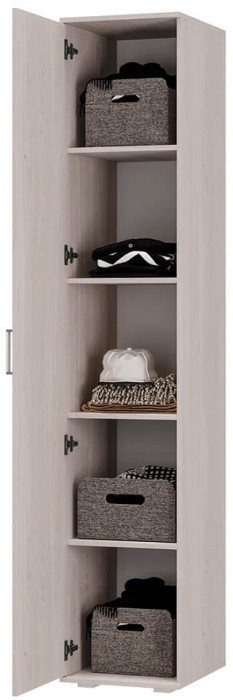 Шкаф-пенал Белла, ясень белый