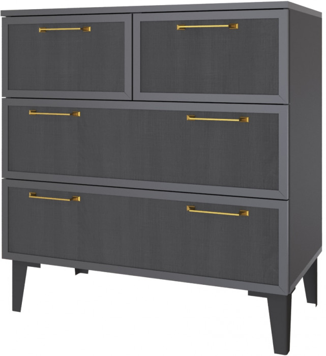 Толедо Комод малый ТК-21 графит серый