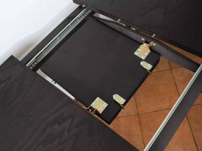 Обеденная группа СО-6/С-19 черный/бежевый