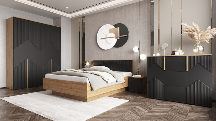 Кровать двуспальная 160х200 