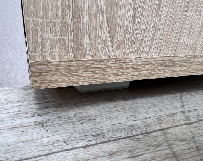 Компьютерный стол Квартет-11, Дуб крафт серый/Кашемир