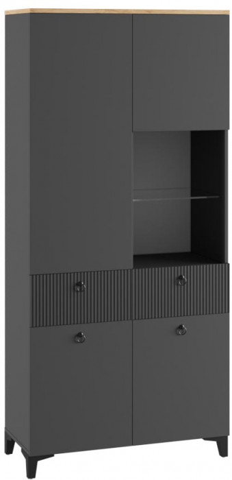 Гостиная Ника. Комплект 1, Эйхория, Графит