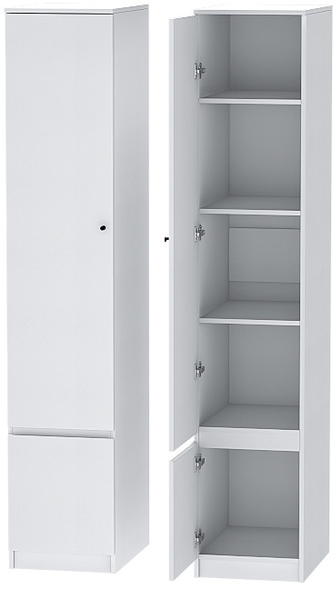 Кэт-1 Пенал, Белый/Белый