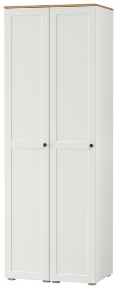 Остин 13.225 Шкаф-пенал 2 шт., цвет белый шагрень/дуб крафт золотой, ШхГхВ 80х54,3х229,6 см., универсальная сборка