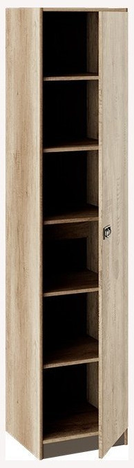 Пилигрим ТД-276.07.21 Шкаф для белья (Дуб Каньон светлый, Фон серый)