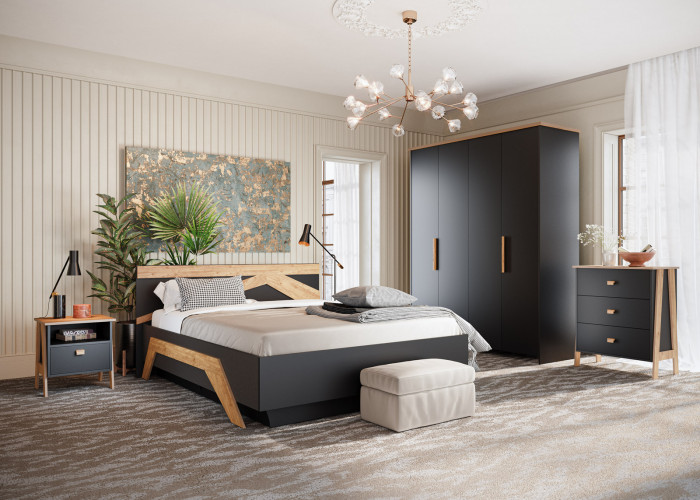 Кровать полутороспальная 140х200 