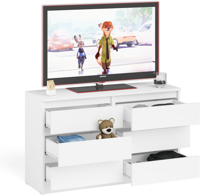 Мори Комод МК1200.6, белый