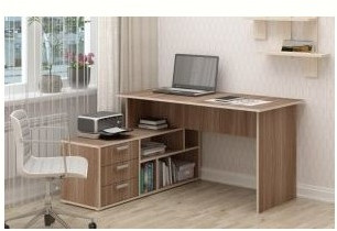 Стол компьютерный СК-11, ЛДСП (Венге)