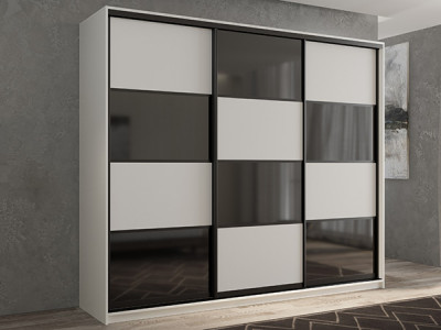 Шкаф-купе Кааппи 13 Белый Бриллиант 180х60х230 см