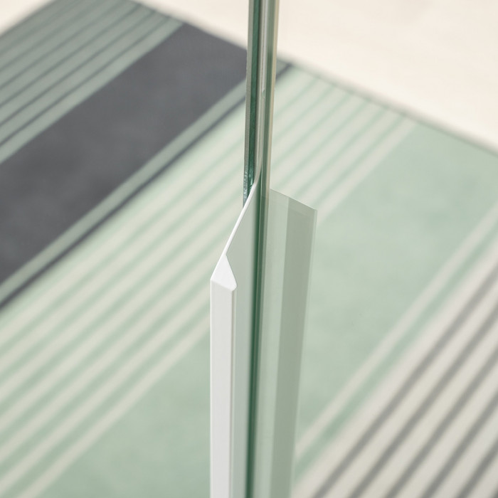 Октава Прихожая 27, цвет белый шагрень/дуб крафт золотой/фасады МДФ белый шагрень, ШхГхВ 193,7х35,4х197,6 см., универсальная сборка