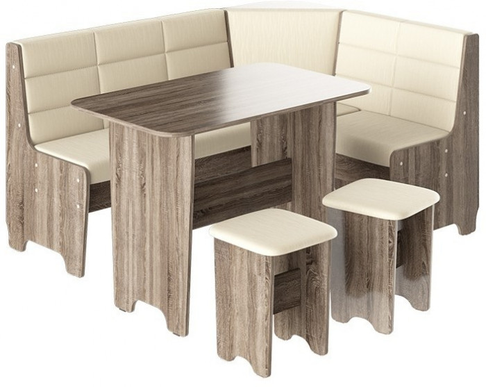 Техас Кухонный уголок Исп.2 (Венге/Кашемир коричневый)