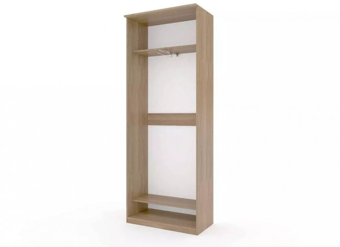 Шкаф купе Модерн 905х450 2-х дверный глухой ясень