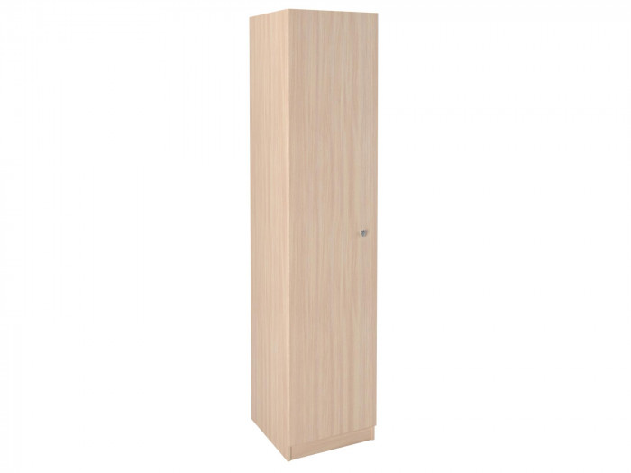 Шкаф-пенал закрытый Дуб молочный/Дуб молочный