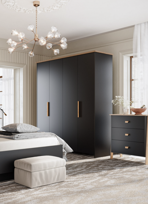 Шкаф четырехдверный 