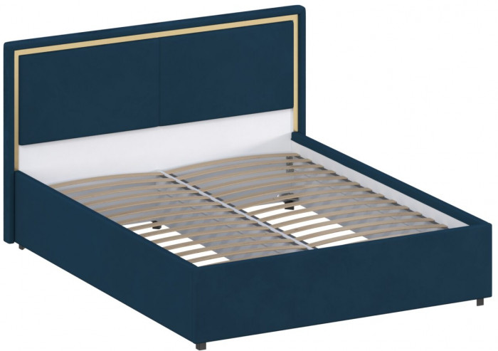 Кровать 160 с настилом из ламелей КР-431-М, Микровелюр Zeekr-82