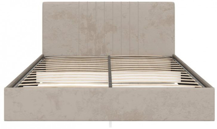 Кровать с латами Соло 160*200, Бежевы