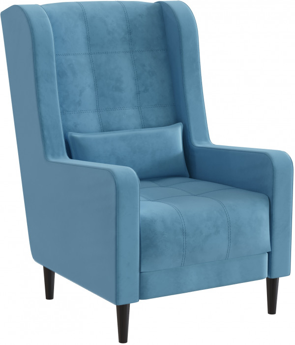 Кресло Корк светло-голубой