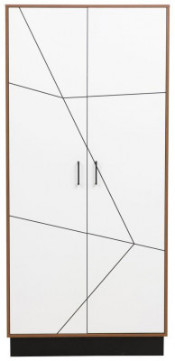 Шкаф для одежды Гамма 54.03 Таксония/Белый