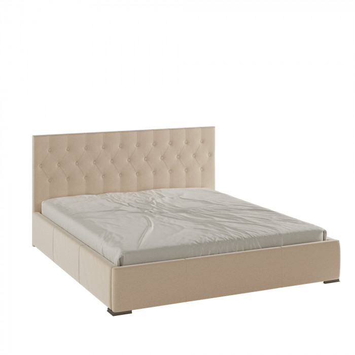 Октавия Кровать интерьерная 180 бежевый ромб, ортопед