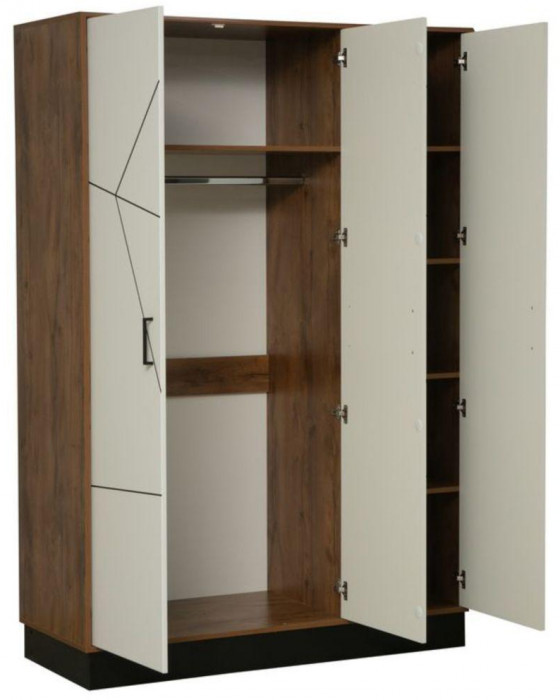 Шкаф для одежды Гамма 54.12 Таксония/Белый