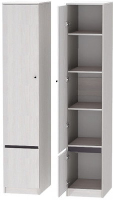 Кэт-1 Пенал, Ясень анкор светлый/Графит