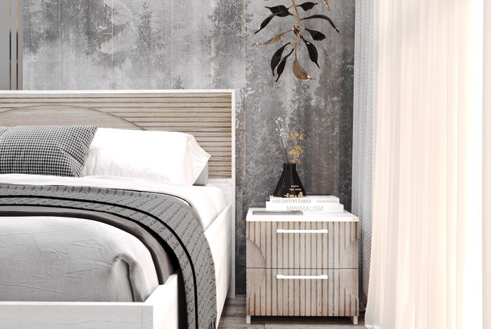 Кровать 140х200 с подъемным основанием 