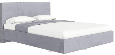 Кровать с латами Соло 140*200, Серый