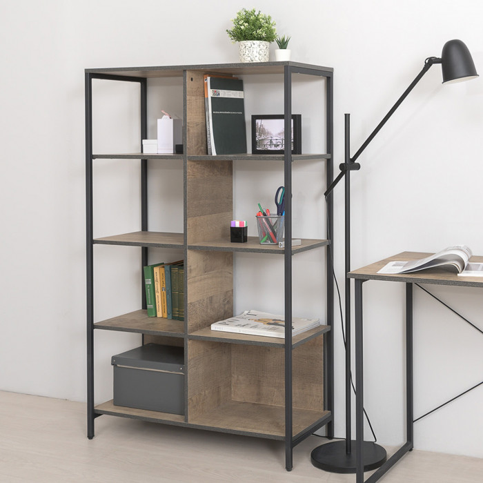 Трувор Гостиная 043, цвет дуб гранж песочный/интра, ШхГхВ 348,8х45,4х210 см., универсальная сборка