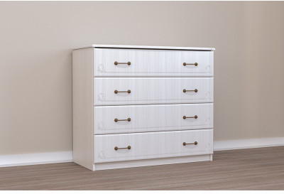 Кэт-6 бодега/сандал Комод (Бодега белая / Сандал)