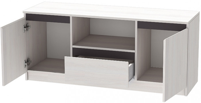 Кэт-1 Тумба ТВ, Ясень анкор светлый/Графит