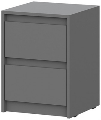 Тумба прикроватная Айден ТБ06-400, Серый графит